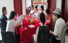 子良镇张书记赴湖南东环环保科技有限公司进行调研指导工作